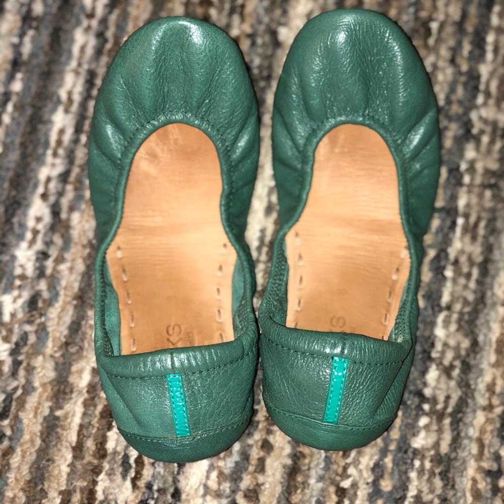Tieks Pacific Green size 8